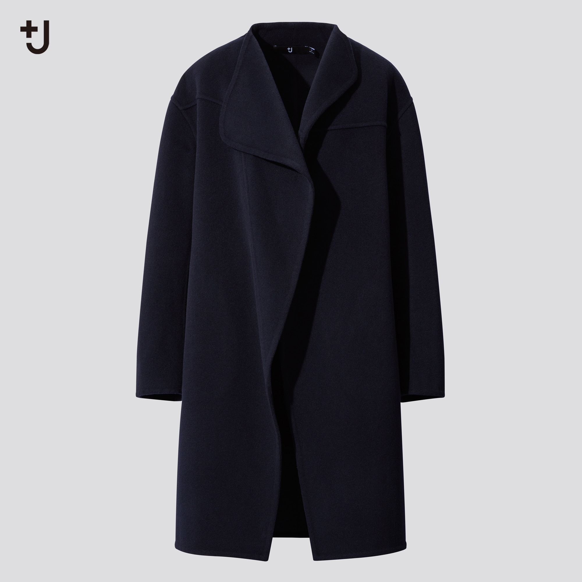 Uniqlo collarless cheap coat