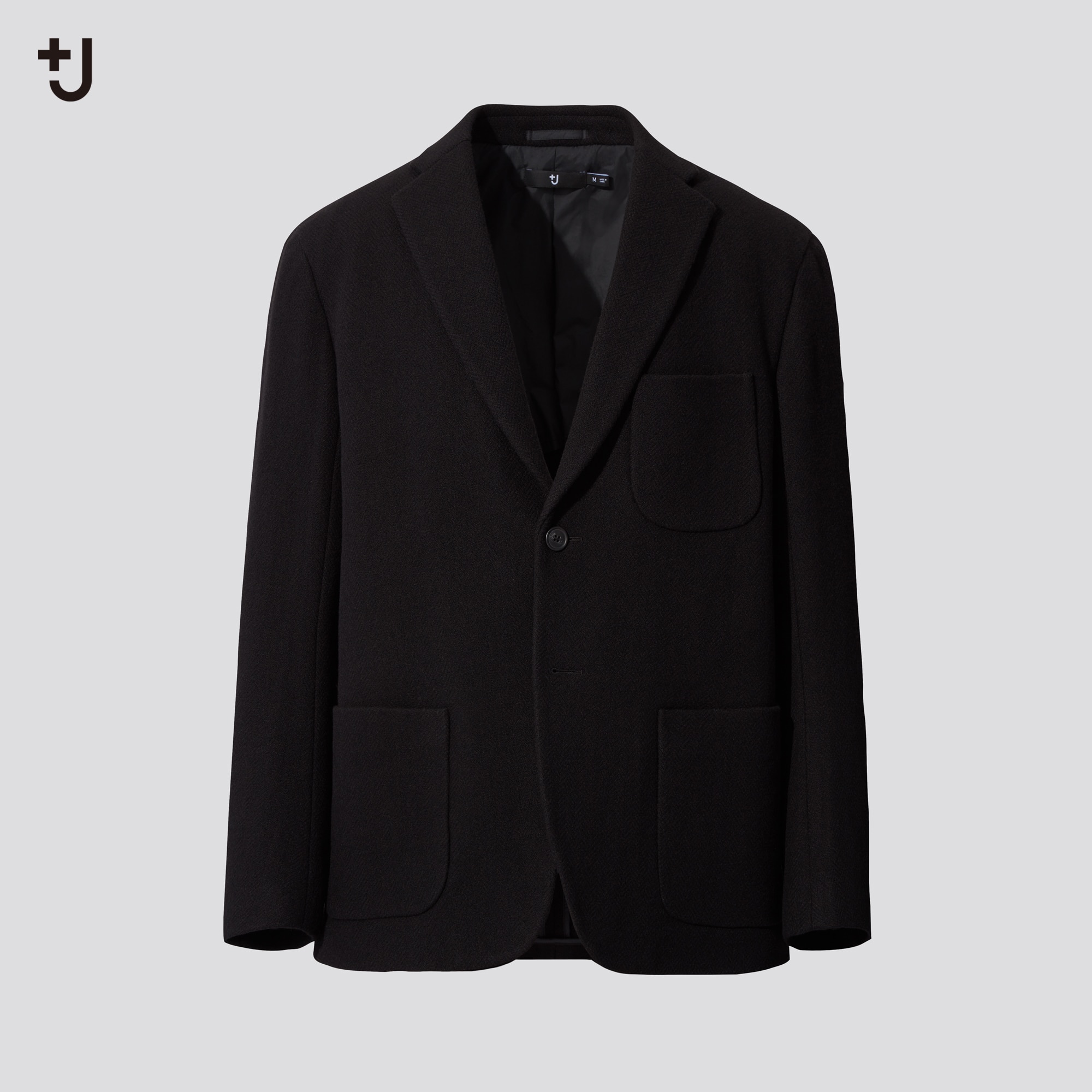 UNIQLO Men +J Wool Blend Oversized Fit Jacket | StyleHint