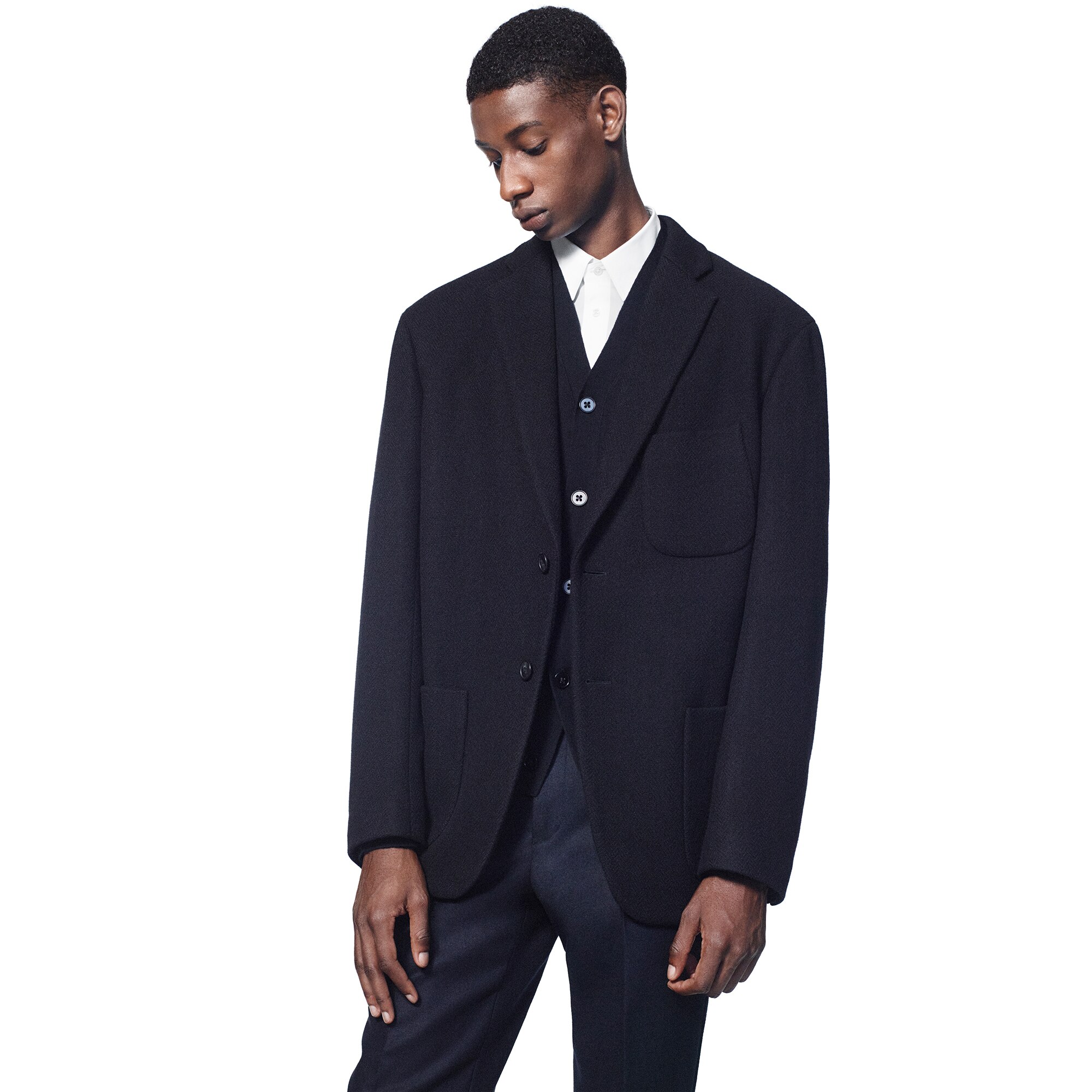 uniqlo oversized jacket