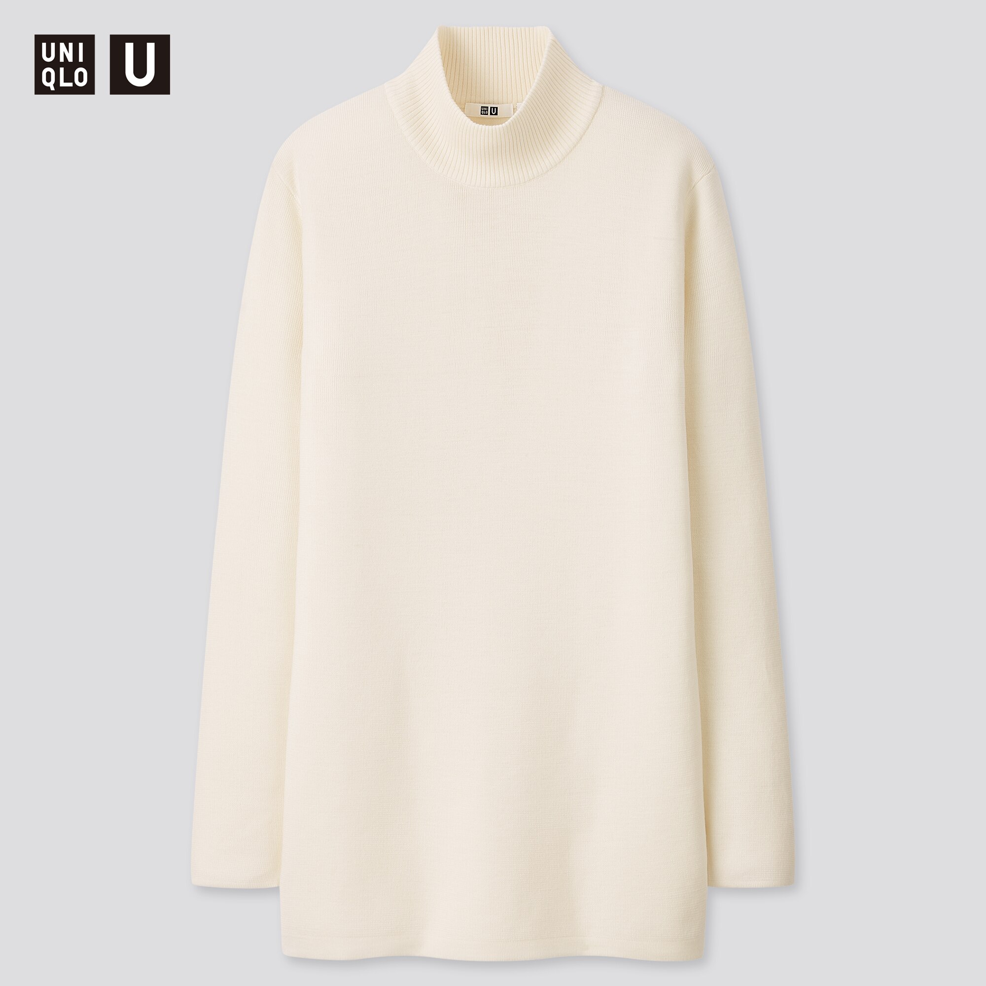 merino mock neck