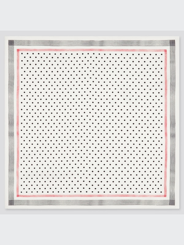 Dotted Silk Scarf