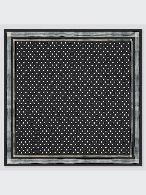 Dotted Silk Scarf