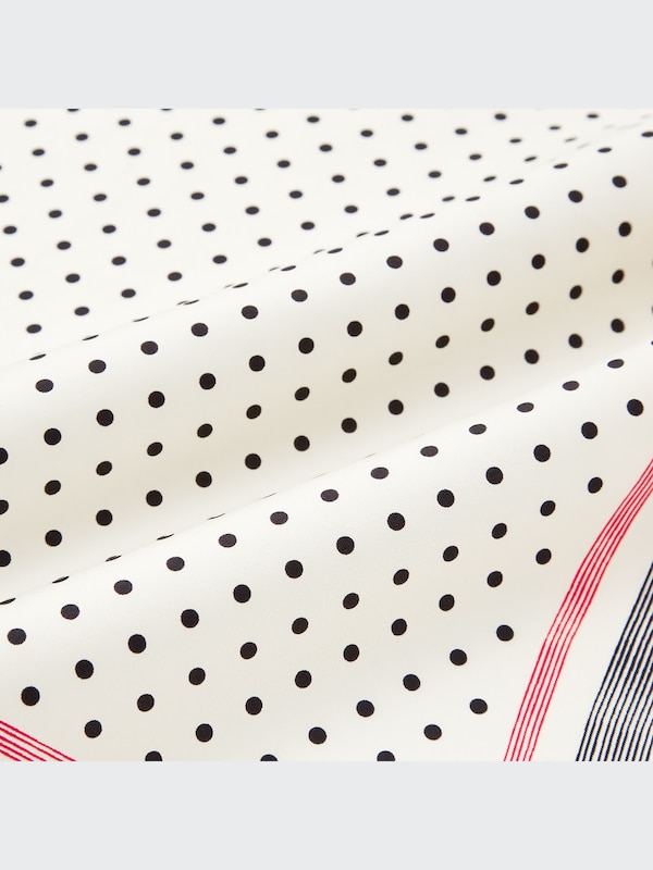 Dotted Silk Scarf
