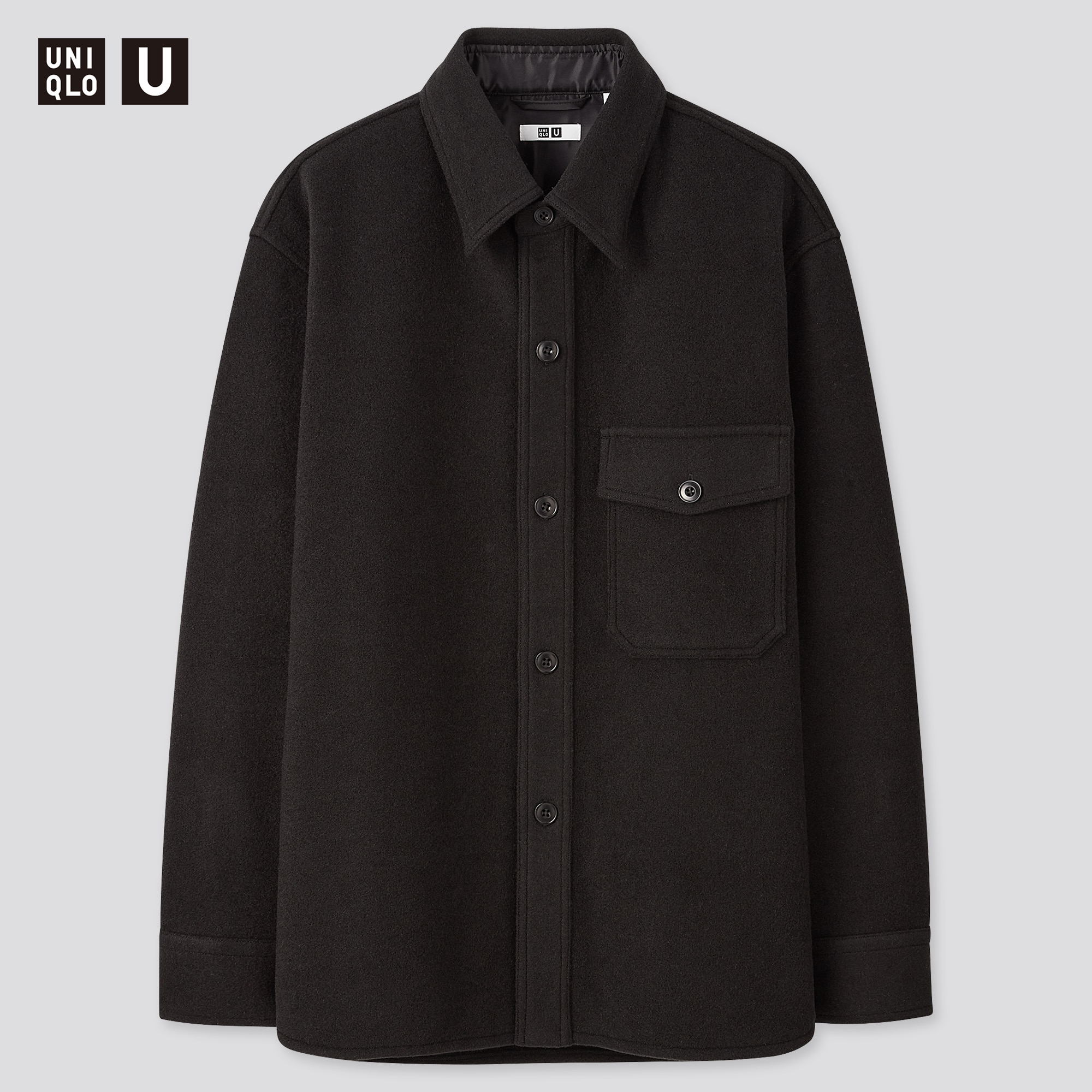 black long sleeve shirt uniqlo