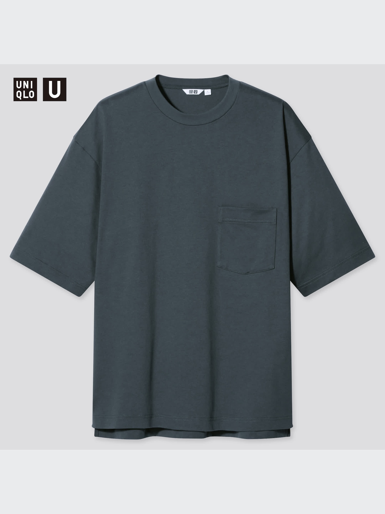 U Oversized Crew Neck Short Sleeve T Shirt UNIQLO US