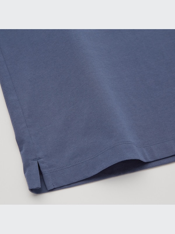 AIRism Cotton UV Protection Crew Neck Long-Sleeve T-Shirt