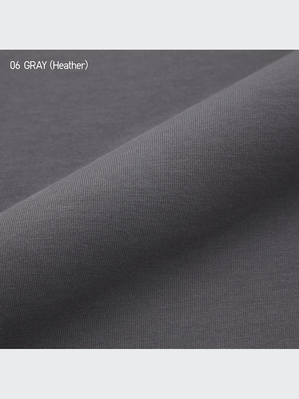AIRism Cotton UV Protection Crew Neck Long-Sleeve T-Shirt