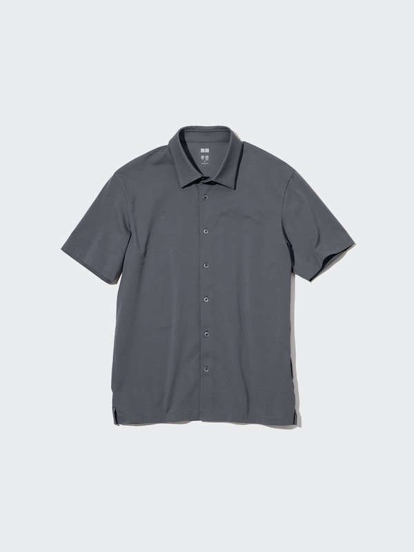 AIRism Full-Open Short-Sleeve Polo Shirt