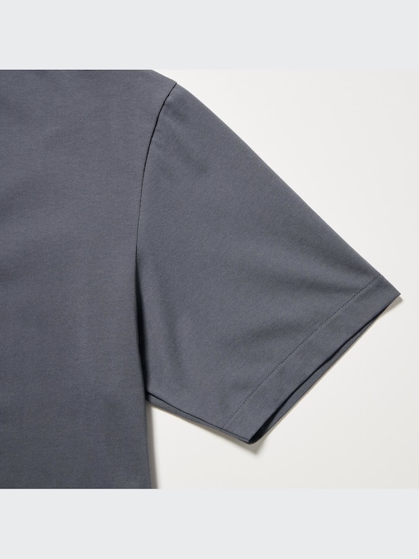 AIRism Full-Open Short-Sleeve Polo Shirt