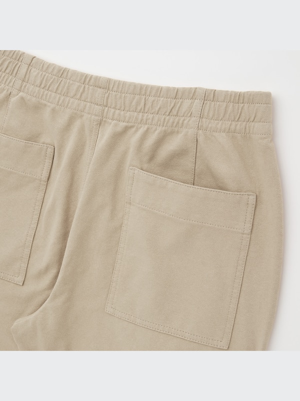 Washed Jersey Ankle Pants