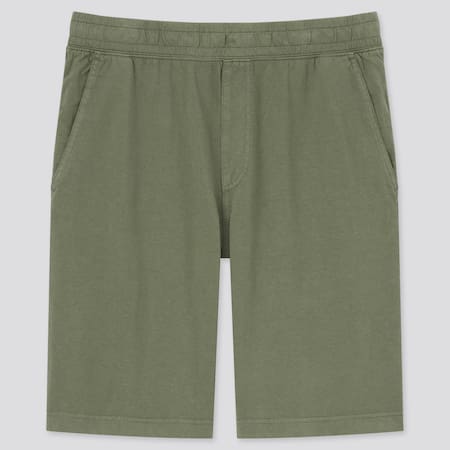 Men Washed Jersey Easy Shorts