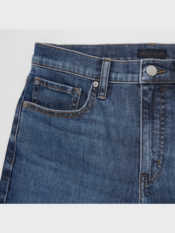Slim Straight High-Rise Jeans