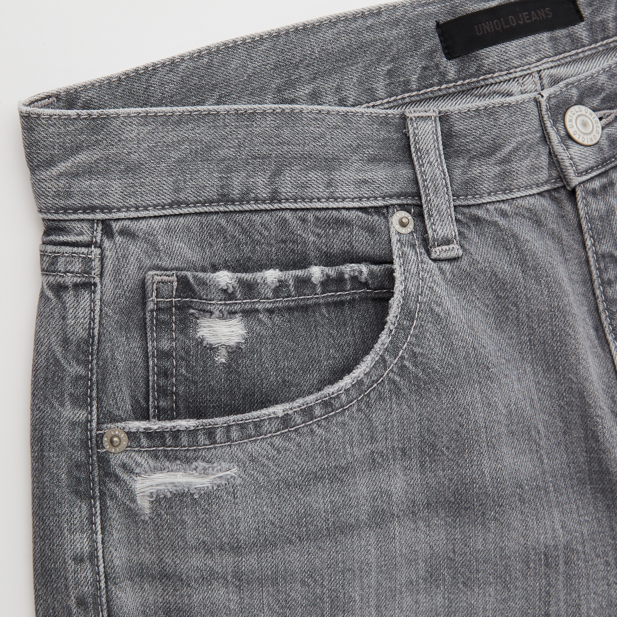 relaxed tapered ankle jeans uniqlo