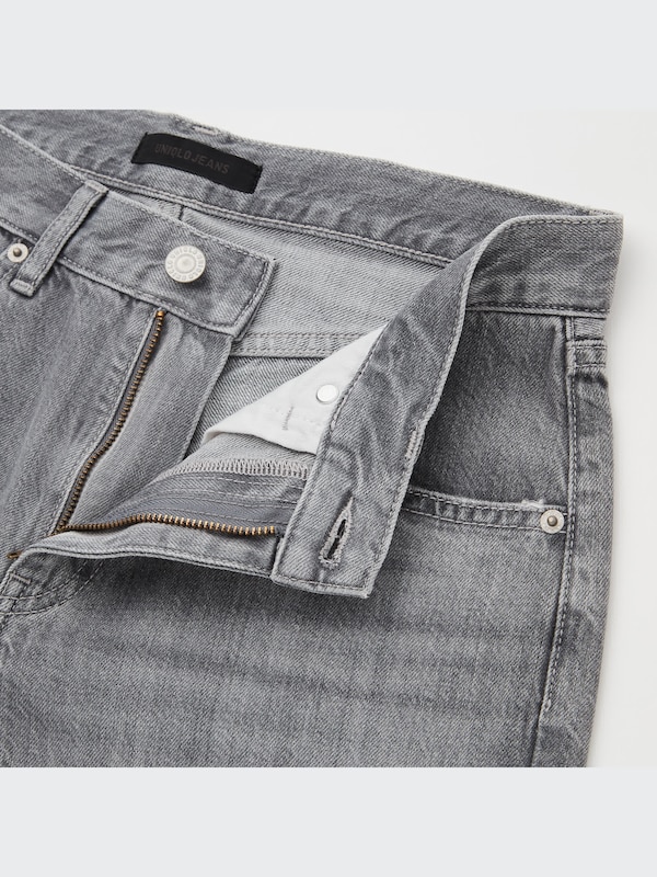 Relaxed Tapered Ankle Jeans
