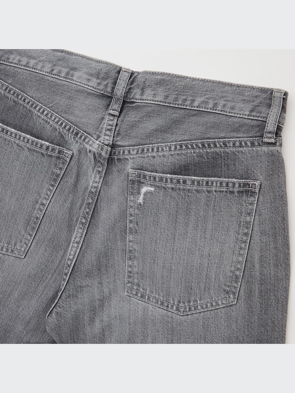 Relaxed Tapered Ankle Jeans