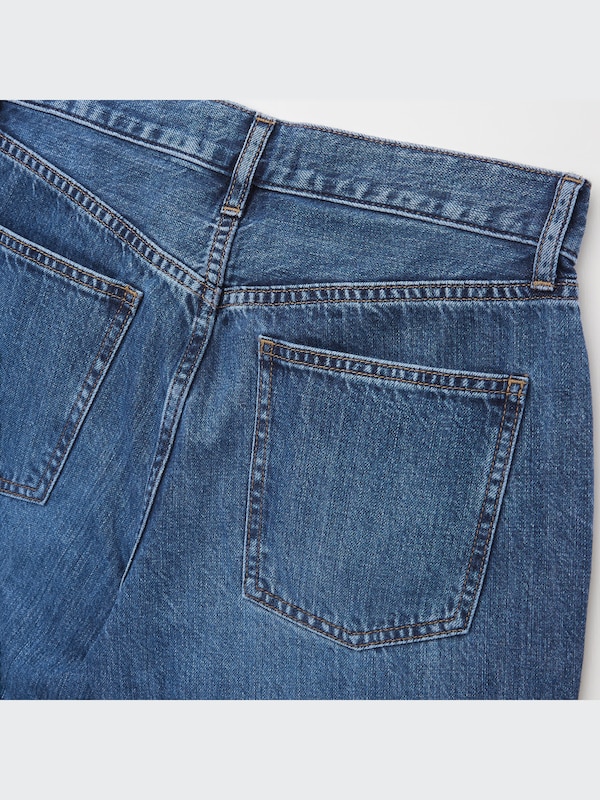 Relaxed Tapered Ankle Jeans