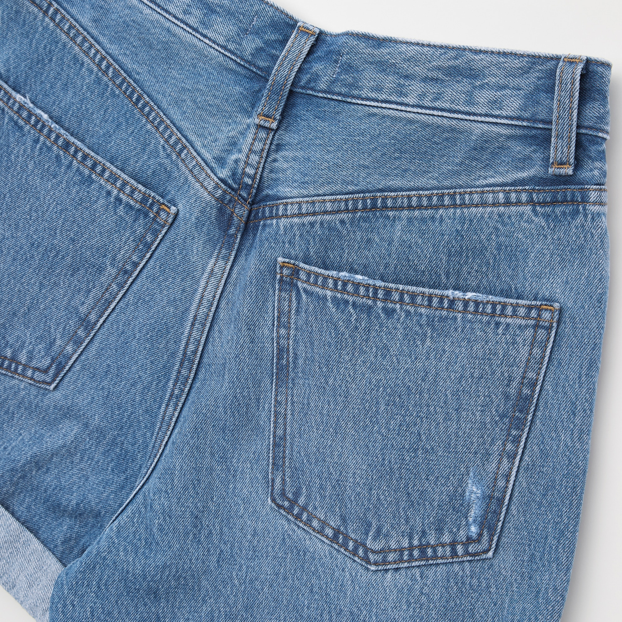 WOMEN'S HIGH RISE DENIM SHORTS | UNIQLO AU