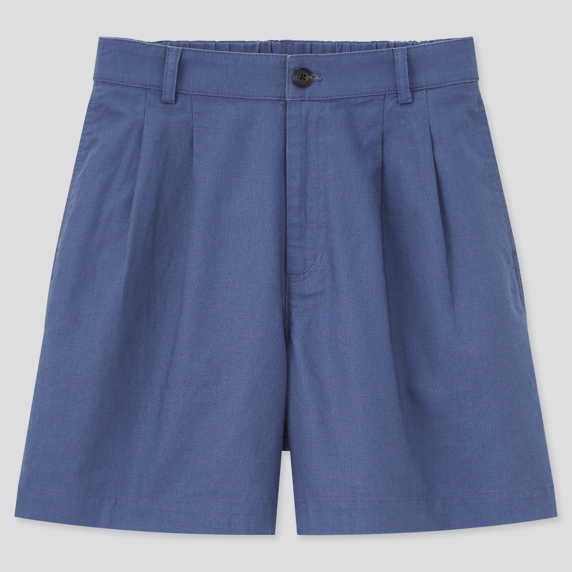 Femme Vêtements Shorts Shorts longs et longueur genou Bermuda Tan en coton et lin Lin JOSEPH en coloris Bleu 