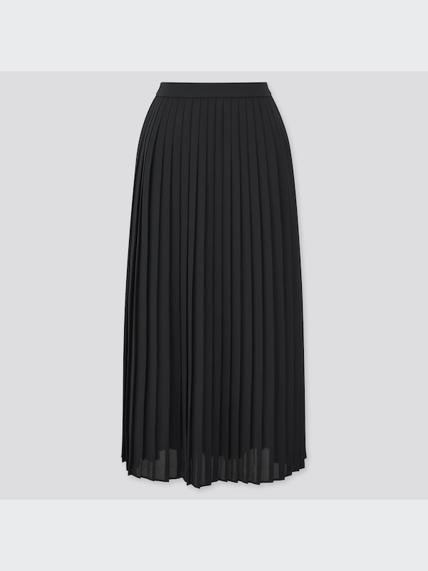 Chiffon Pleated Long Skirt