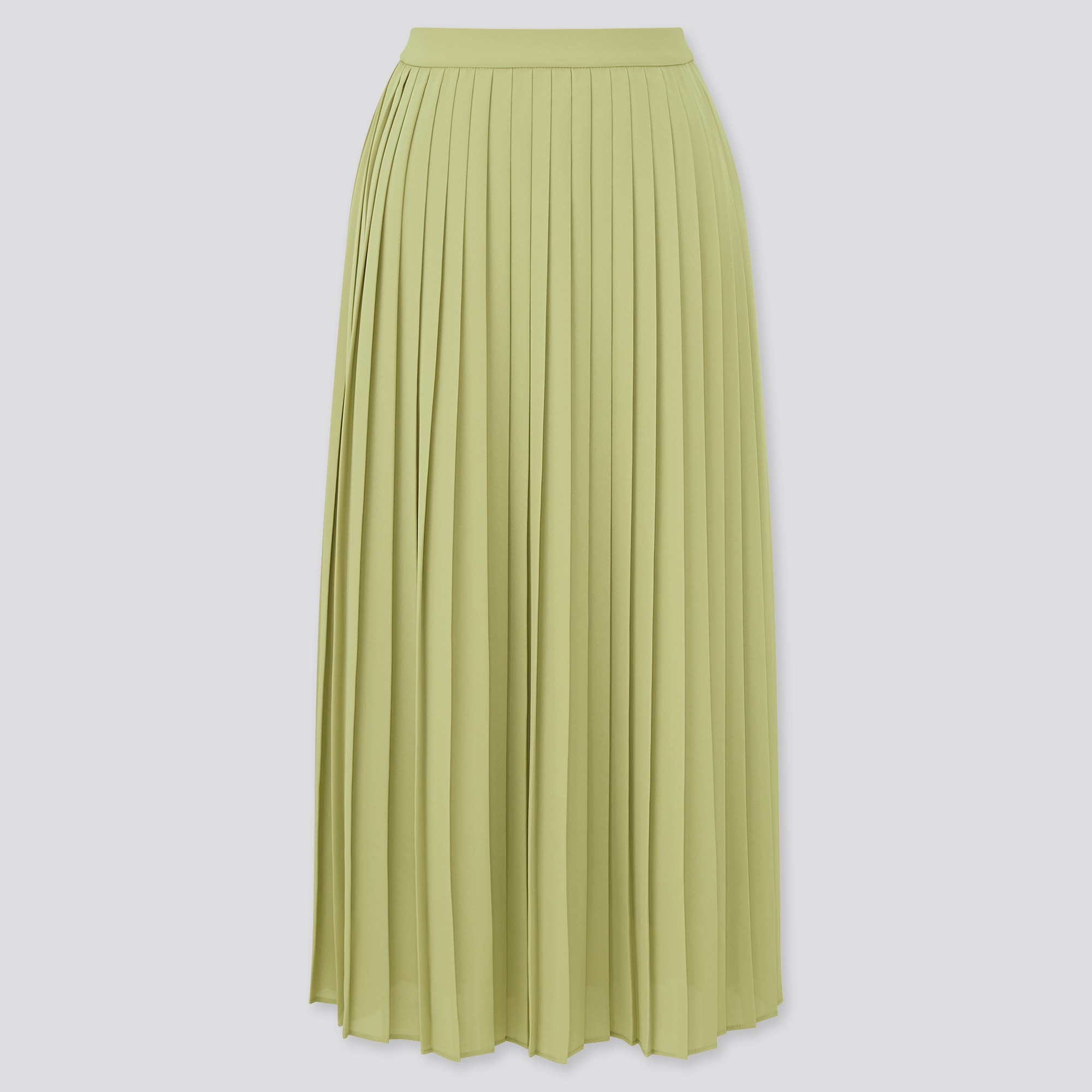 Chiffon Pleated Long Skirt | UNIQLO US