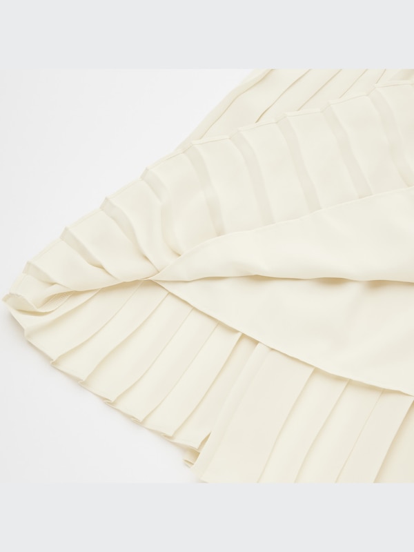 Chiffon Pleated Long Skirt