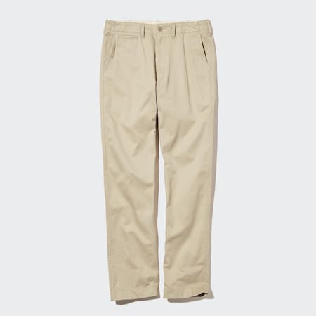 Cotton Vintage Regular Fit Chino Trousers