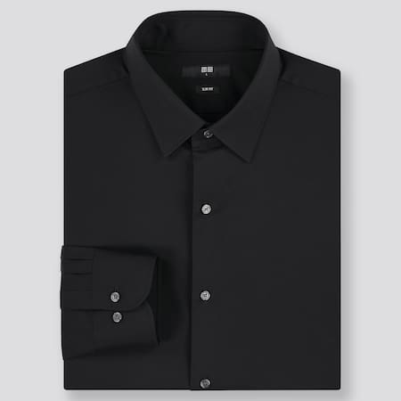 Men Easy Care Slim Fit Shirt (Regular Collar)