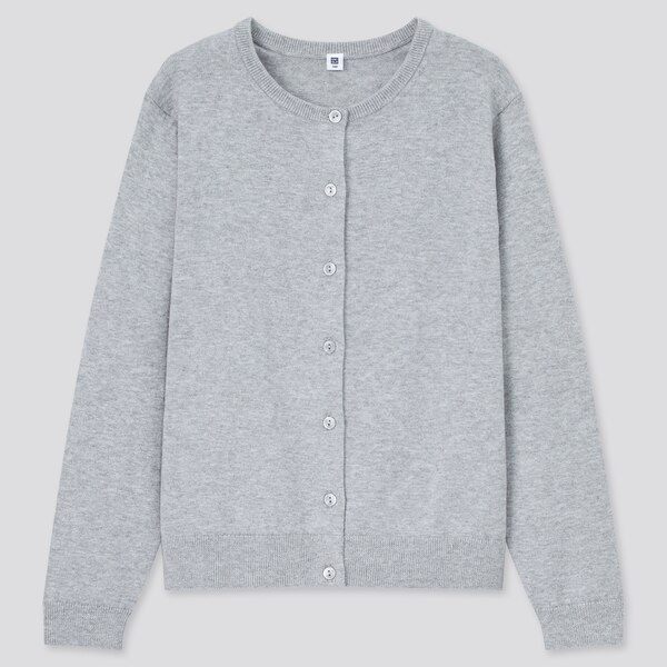 UV Protection Crew Neck Cardigan UNIQLO US