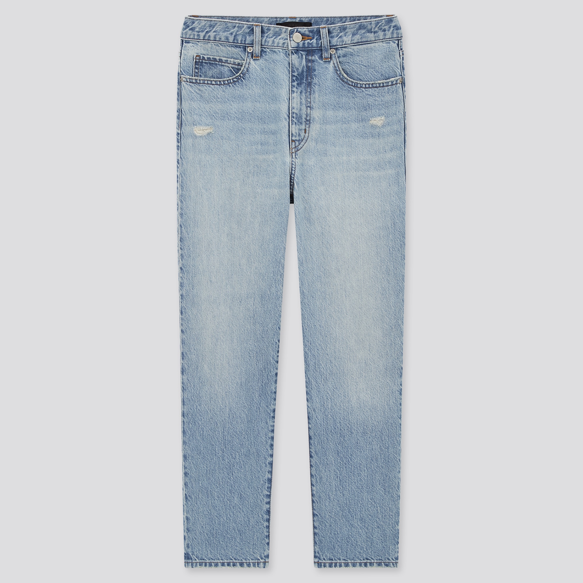 Women Slouch Relaxed Fit Tapered Ankle Length Jeans (Long) | UNIQLO