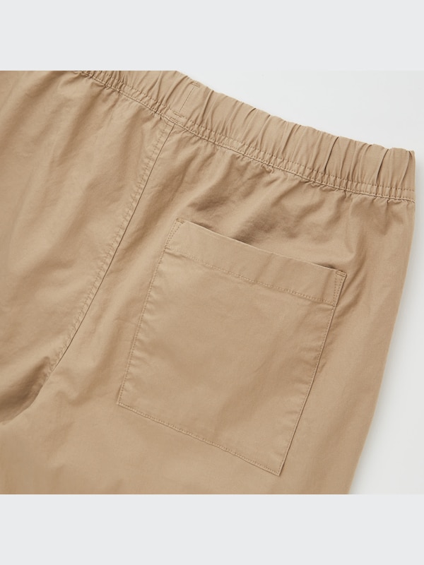 Cotton Relaxed Ankle Pants