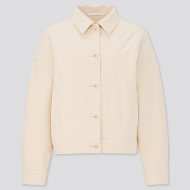 Women Jersey Relaxed Fit Jacket