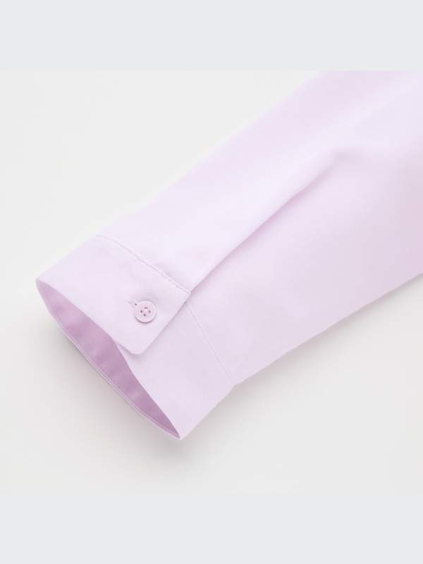 Rayon Skipper Collar 3/4-Sleeve Blouse