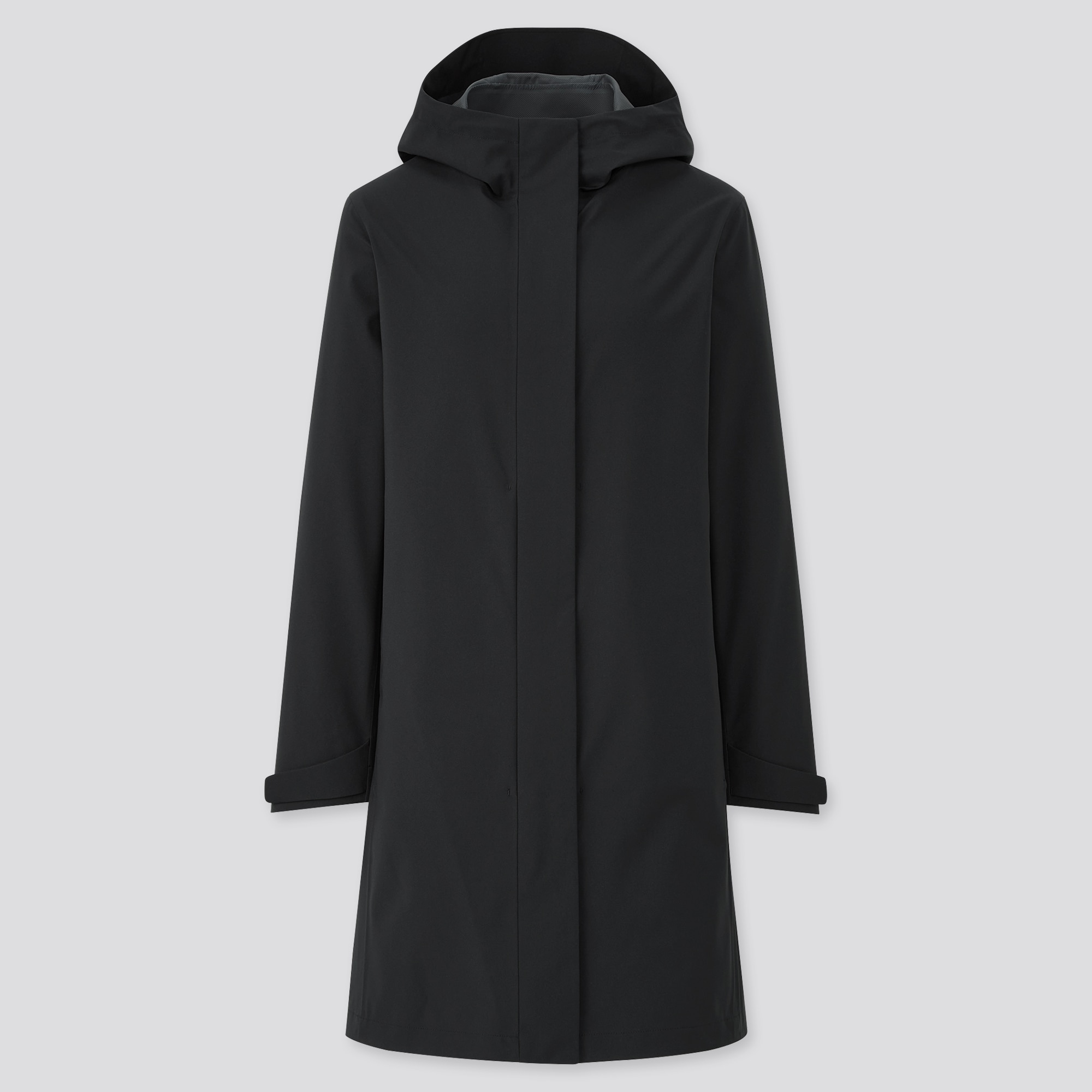 uniqlo blocktech hooded coat