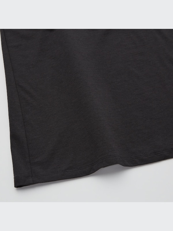 AIRism Cotton Short-Sleeve Long Dress