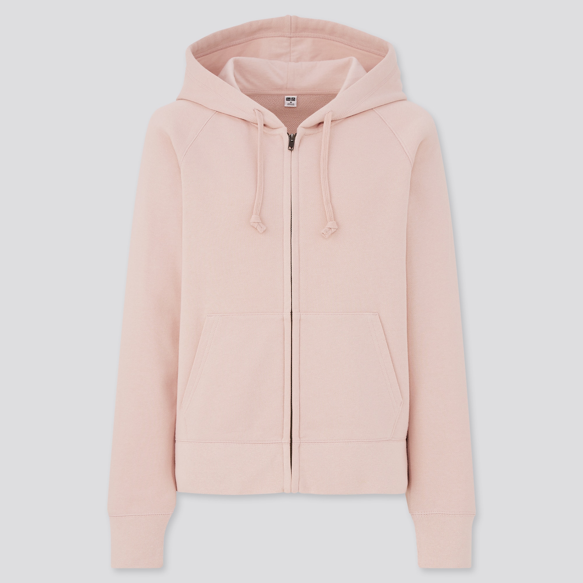 uniqlo sweat full zip long sleeve hoodie