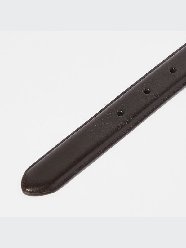 Italian Leather Stitched Belt