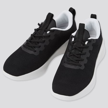 Knit Lace Up Trainers