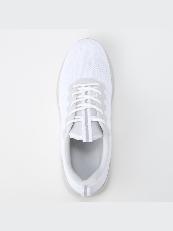 Knit Lace Up Sneakers