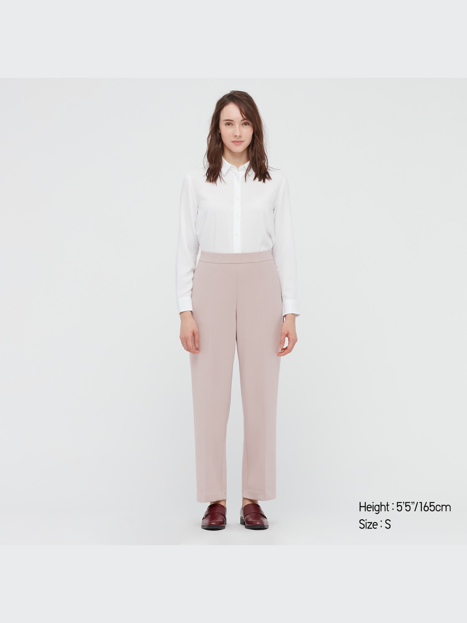 Stretch Double Face Straight Pants | UNIQLO US