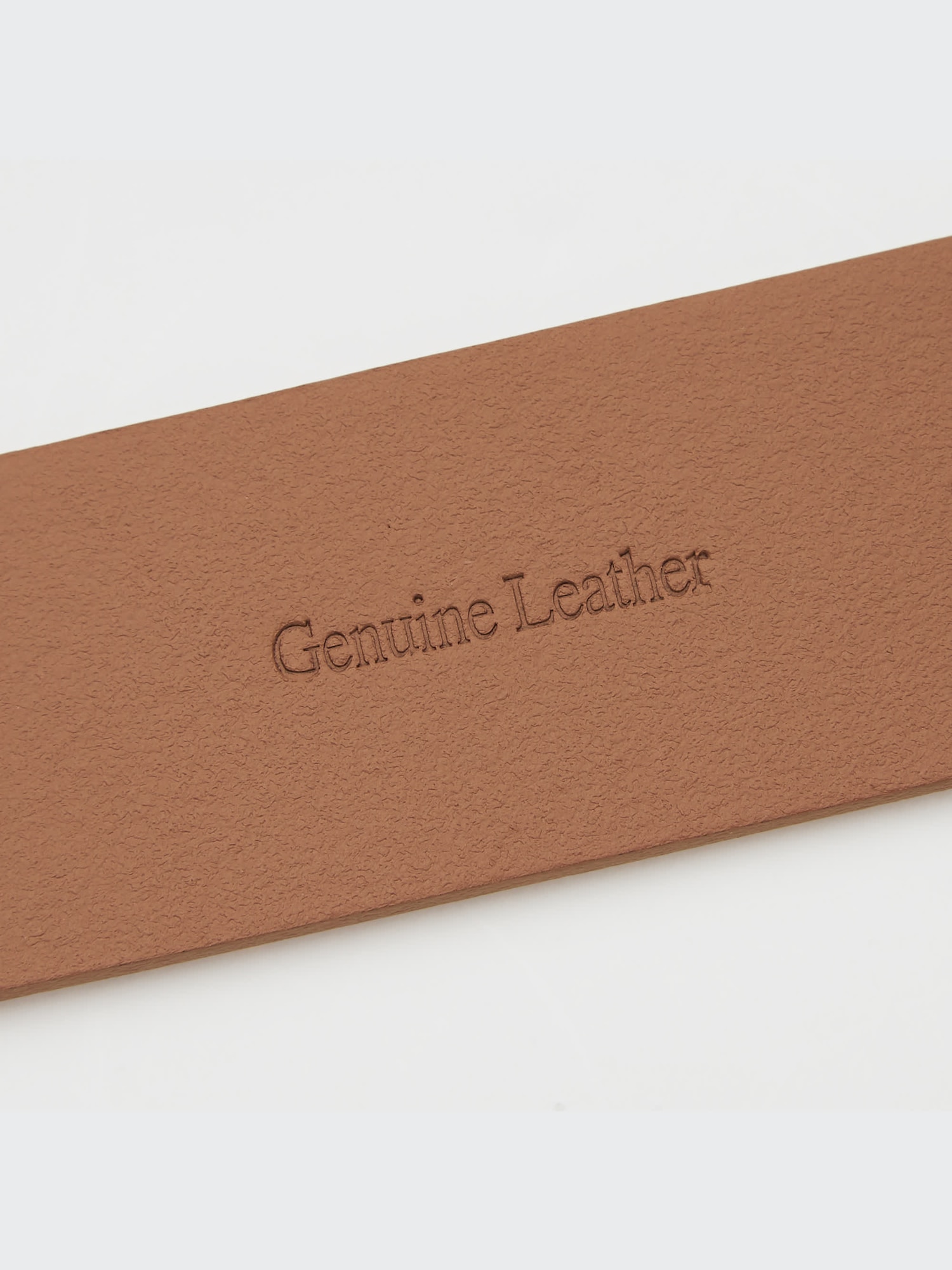 Leather Oval Buckle Belt | UNIQLO US