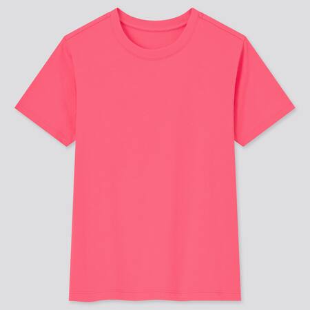 Kids 100% Cotton Colour Crew Neck T-Shirt