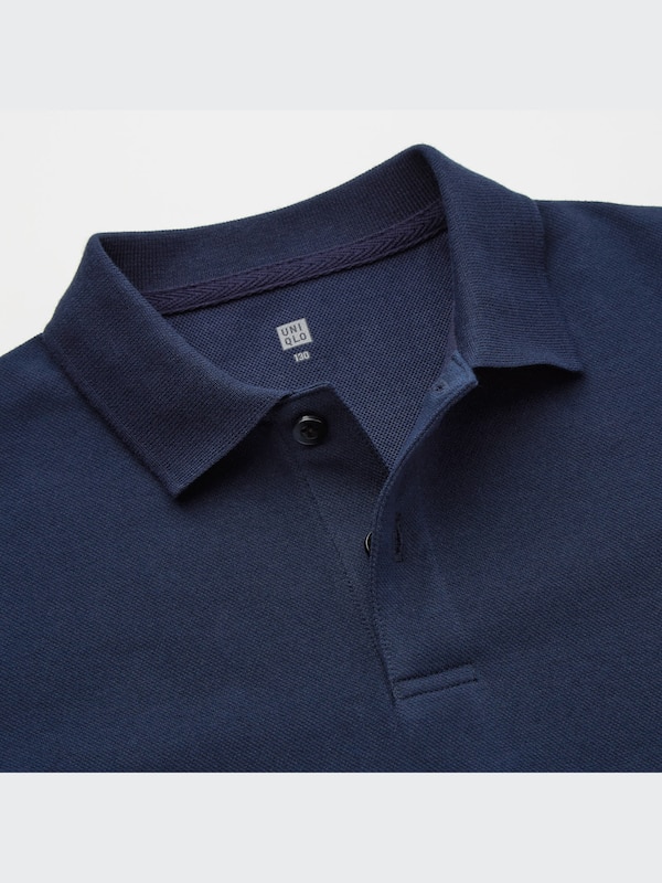 Dry Pique Short-Sleeve Polo Shirt