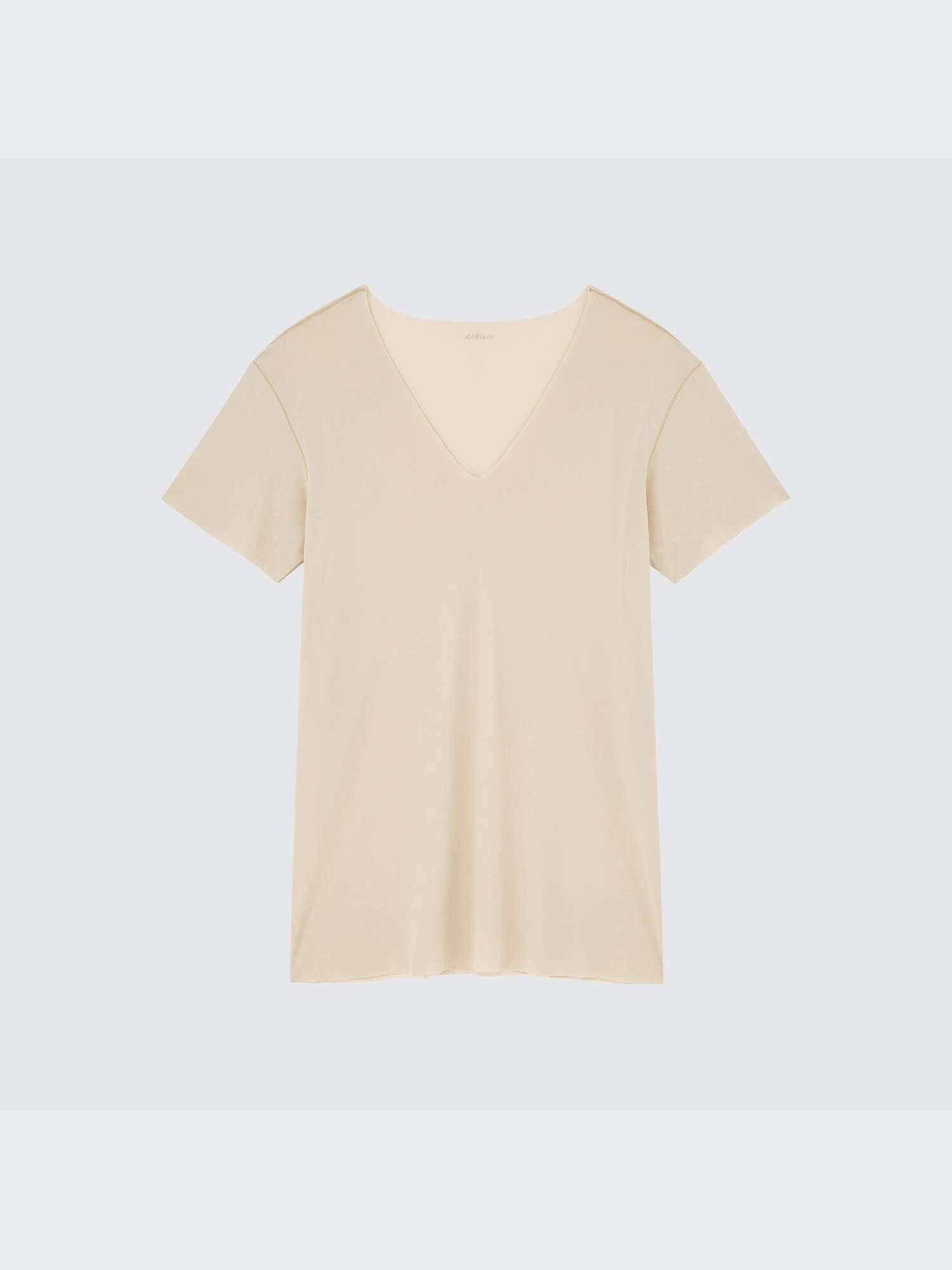 AIRism Micro Mesh V-Neck Short-Sleeve T-Shirt | UNIQLO US