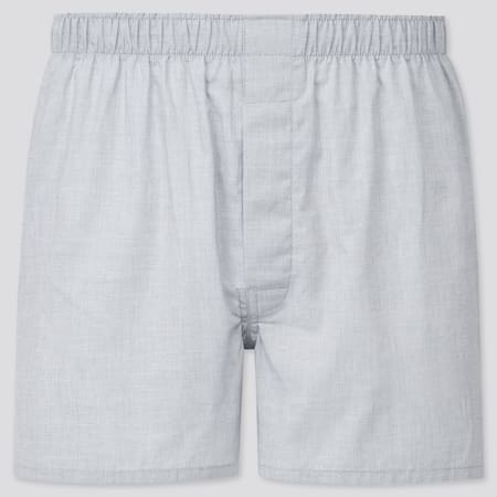 Men Woven Broadcloth Boxer Shorts
