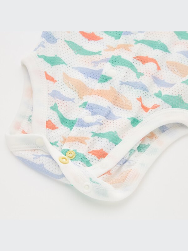 Cotton Mesh Inner Bodysuit (Set of 2)