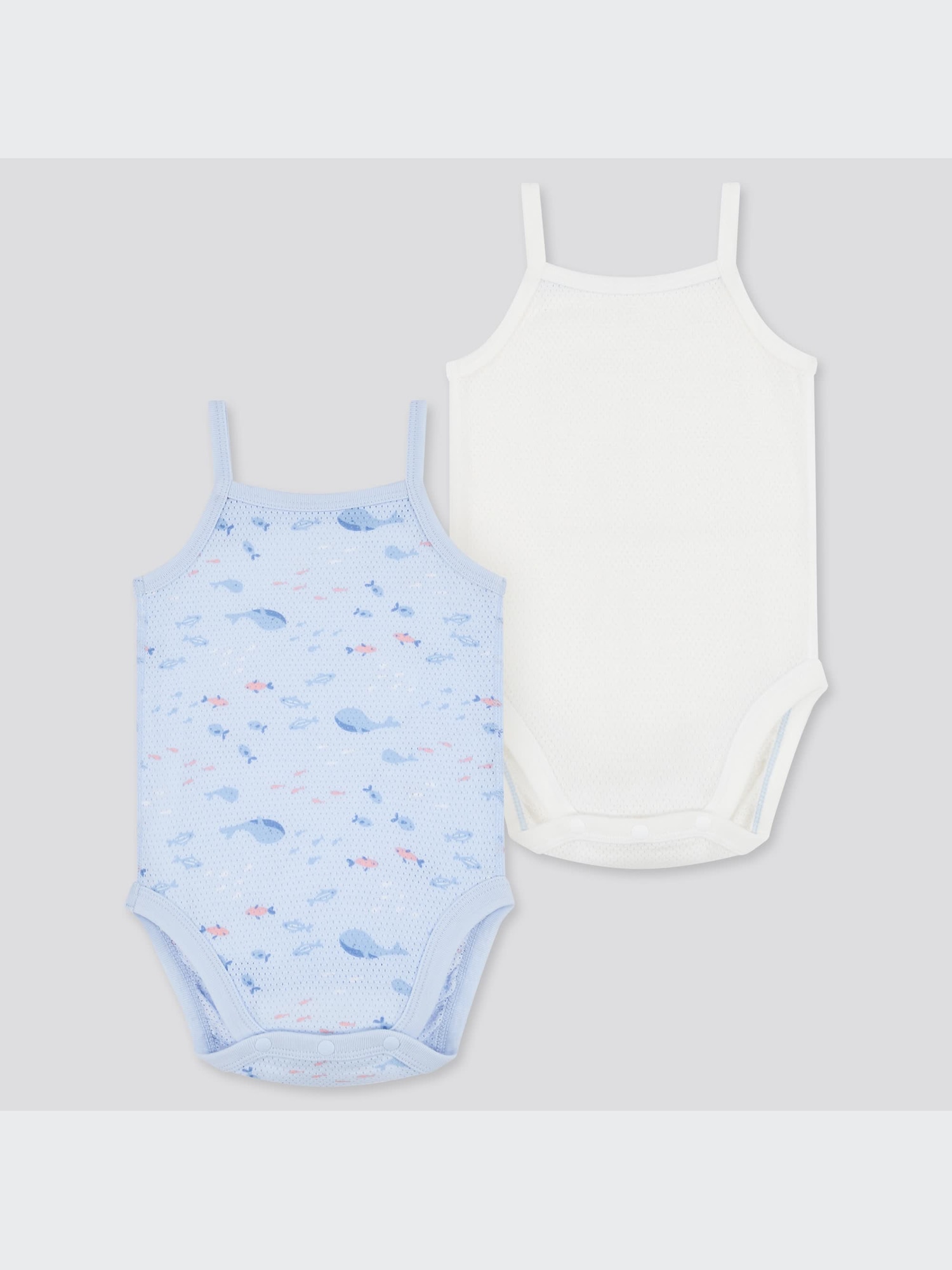 Cotton Mesh Inner Bodysuit (Set of 2) | UNIQLO US