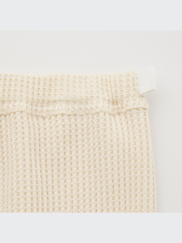 Waffle Ribbed Full-Length Leggings
