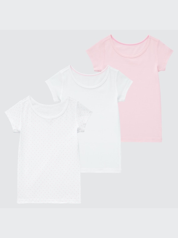 COTTON INNER SHORT SLEEVE T-SHIRT 3P