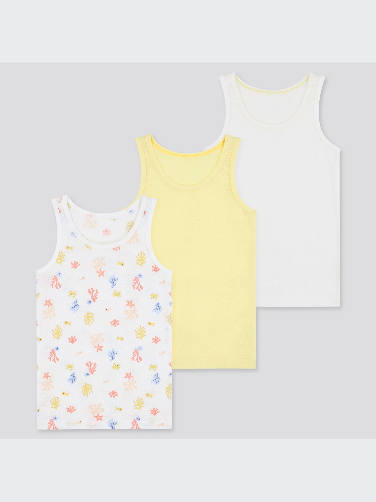 Cotton Mesh Tank Top Set Of Uniqlo Us