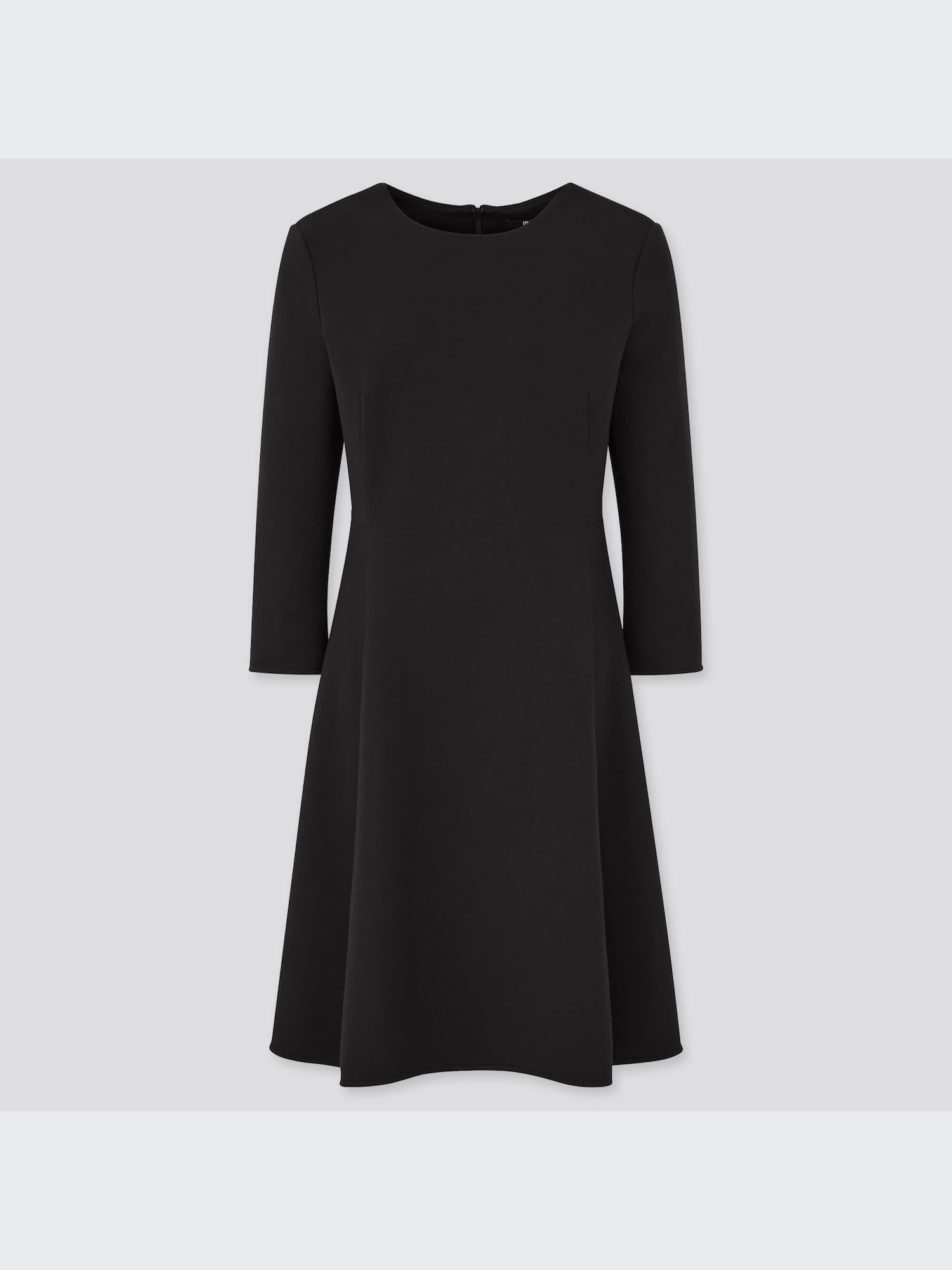 green emerald velvet dress Sleeveless Mikado Fit And Flare Midi Dress With V-Back In Black